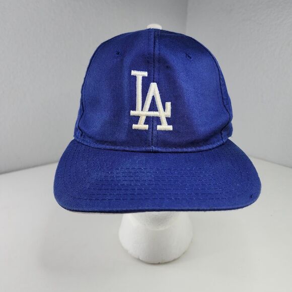 Vintage LA Dodgers Snapback Hat New Era Pro Model 90s MLB Dominican Republic
